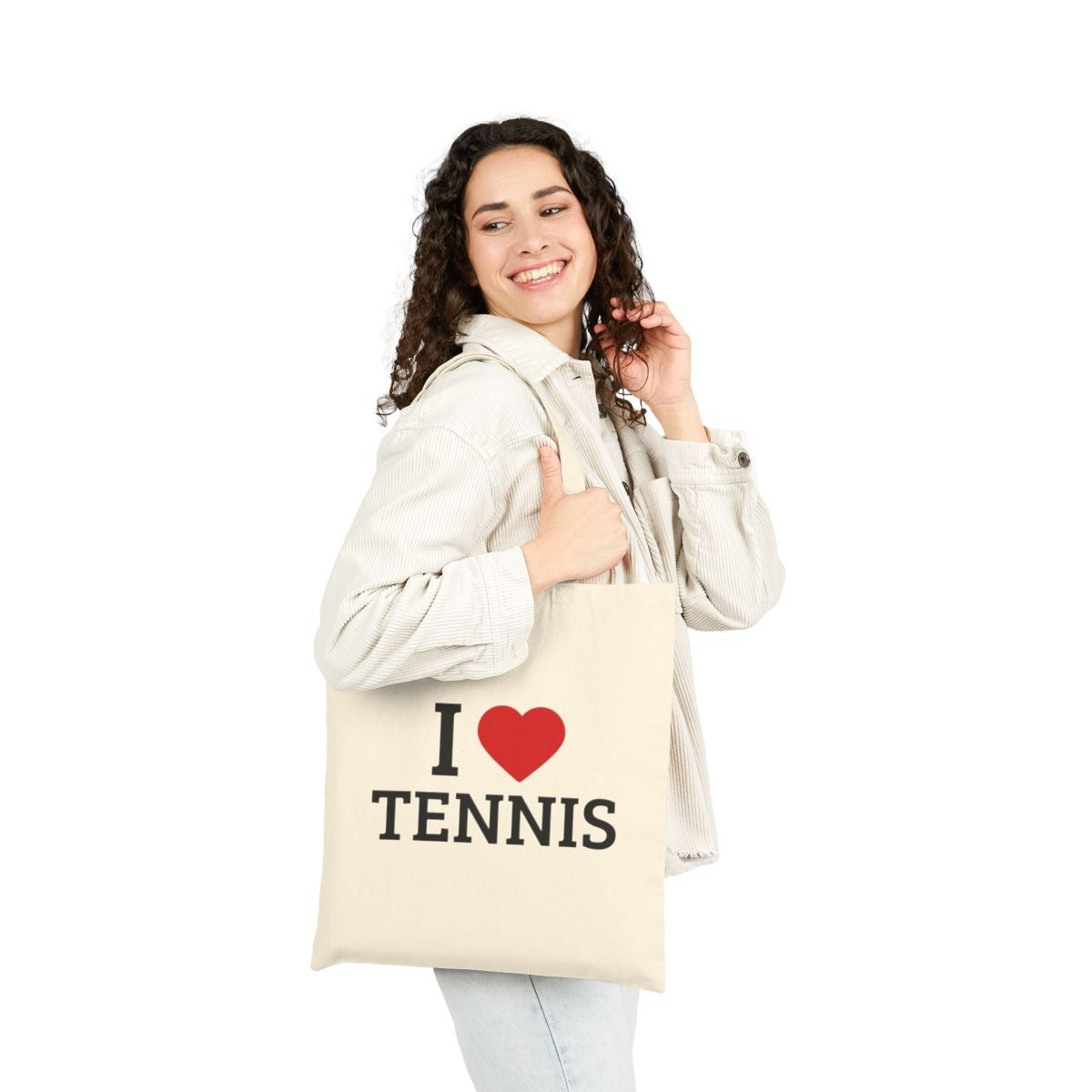I HEART TENNIS - Tennis (Tote Bag)