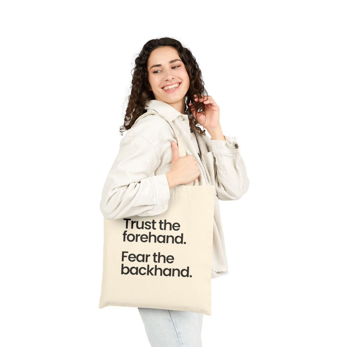 TRUST FOREHAND - Tennis & Pickleball (Tote Bag)