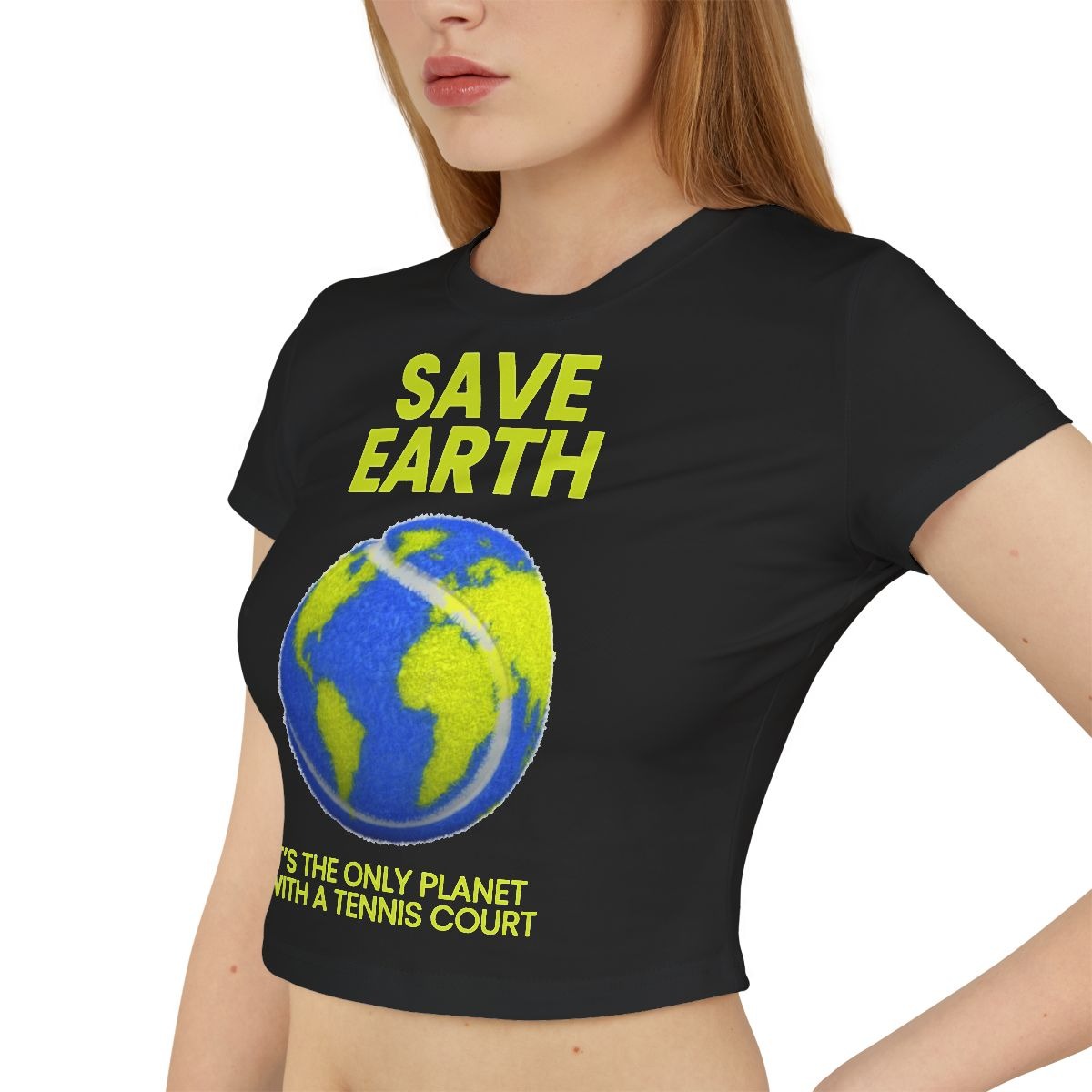 SAVE EARTH - Tennis (Crop Top)