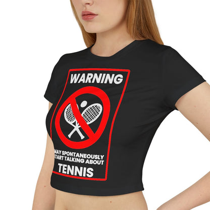 WARNING TENNIS - Tennis (Crop Top)