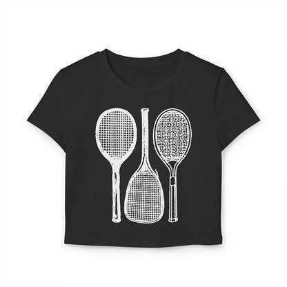 RETRO RACQUET - Tennis (Crop Top)