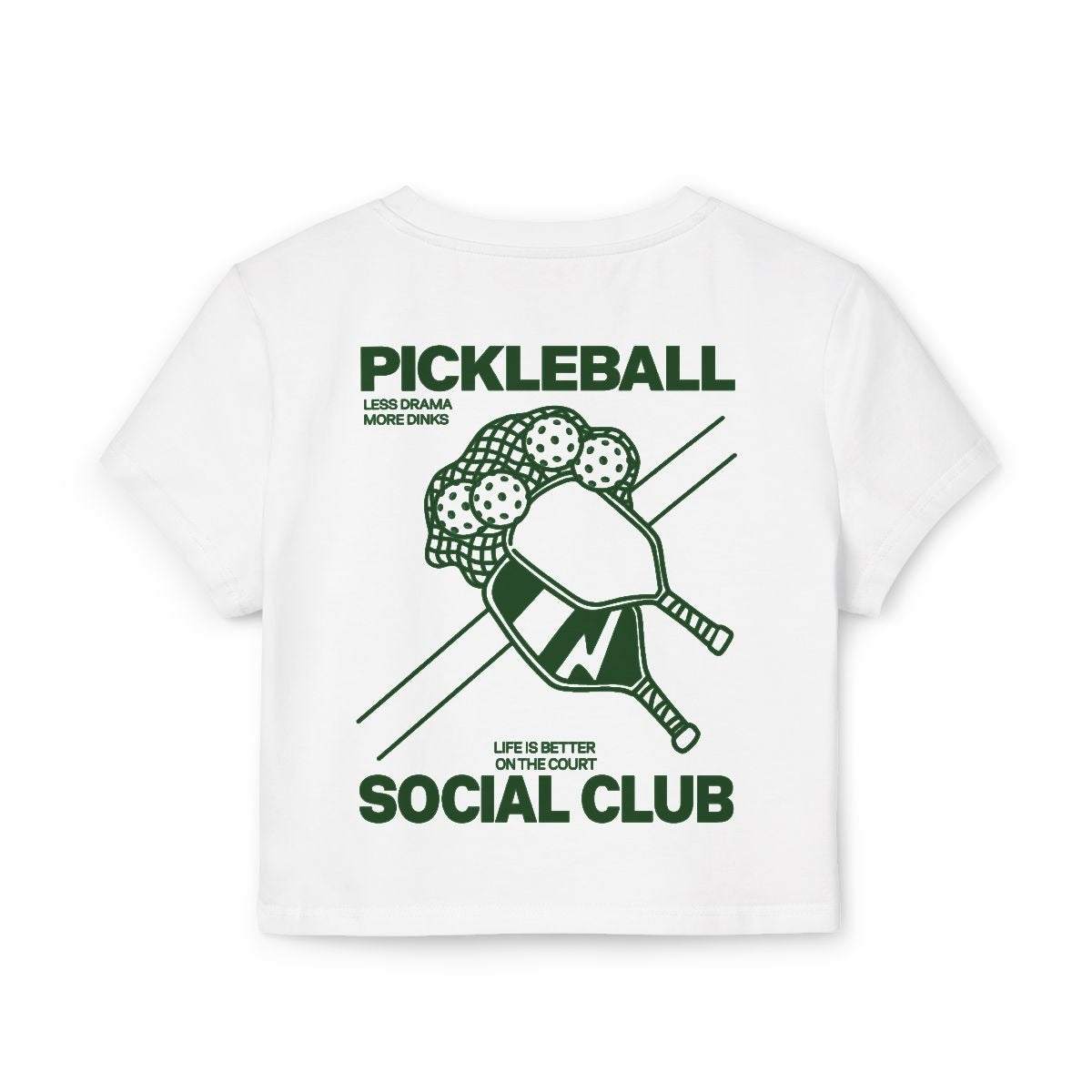 SOCIAL CLUB - Pickleball (Crop Top)
