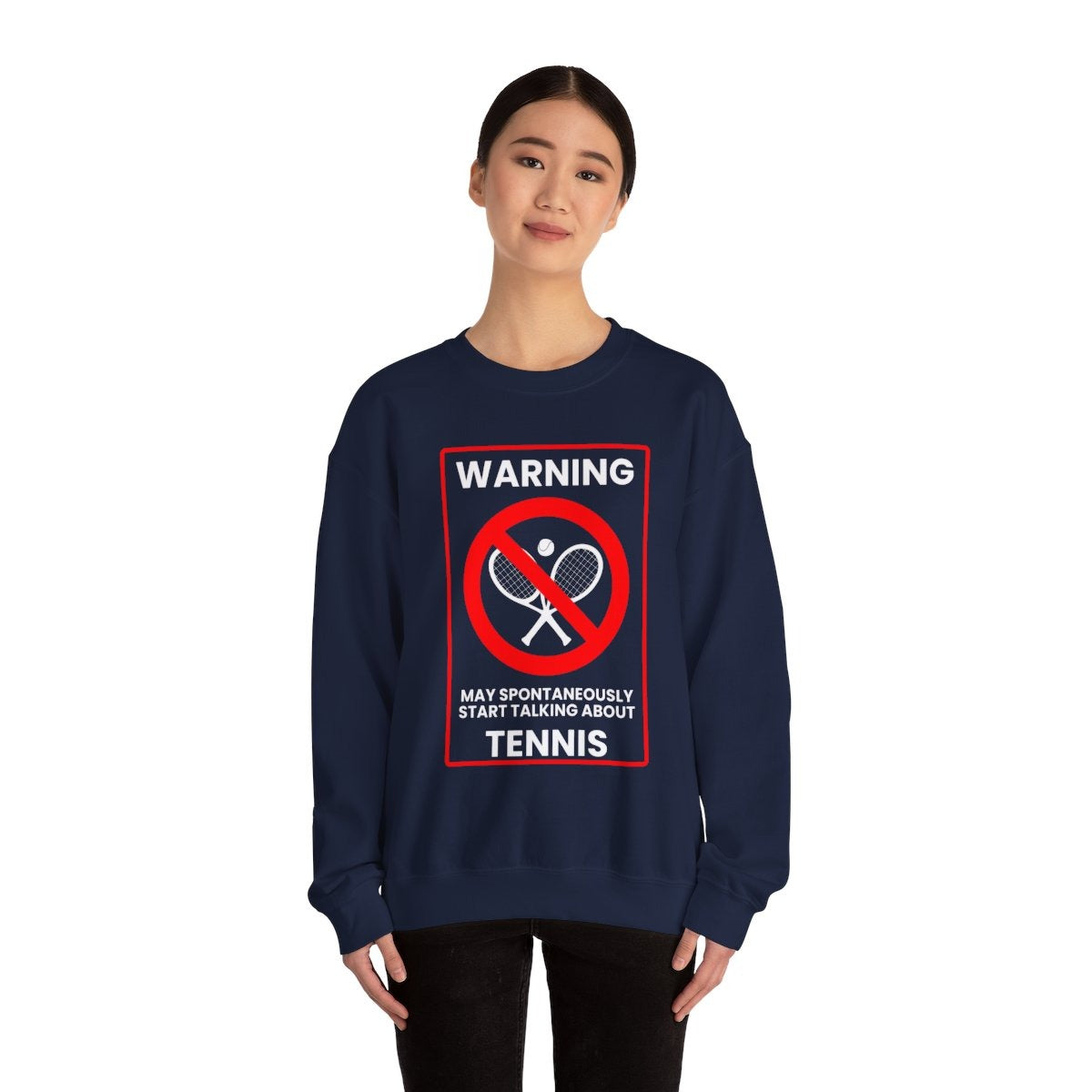 WARNING TENNIS - Tennis (Sweatshirt)