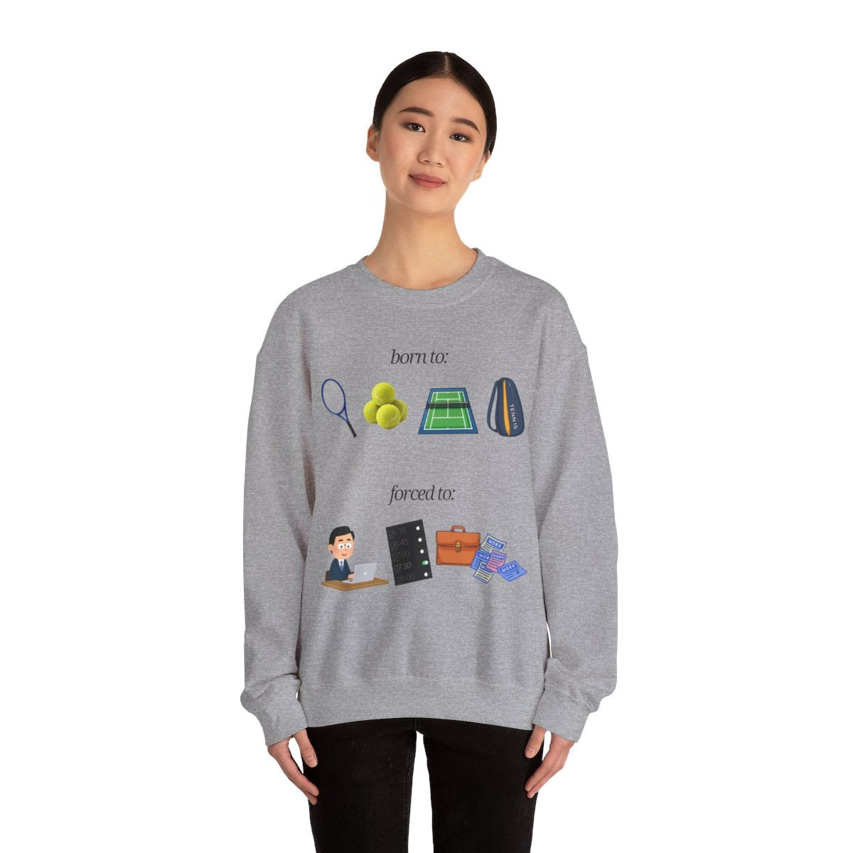 FORCED TO WORK - Tennis (Sweatshirt)