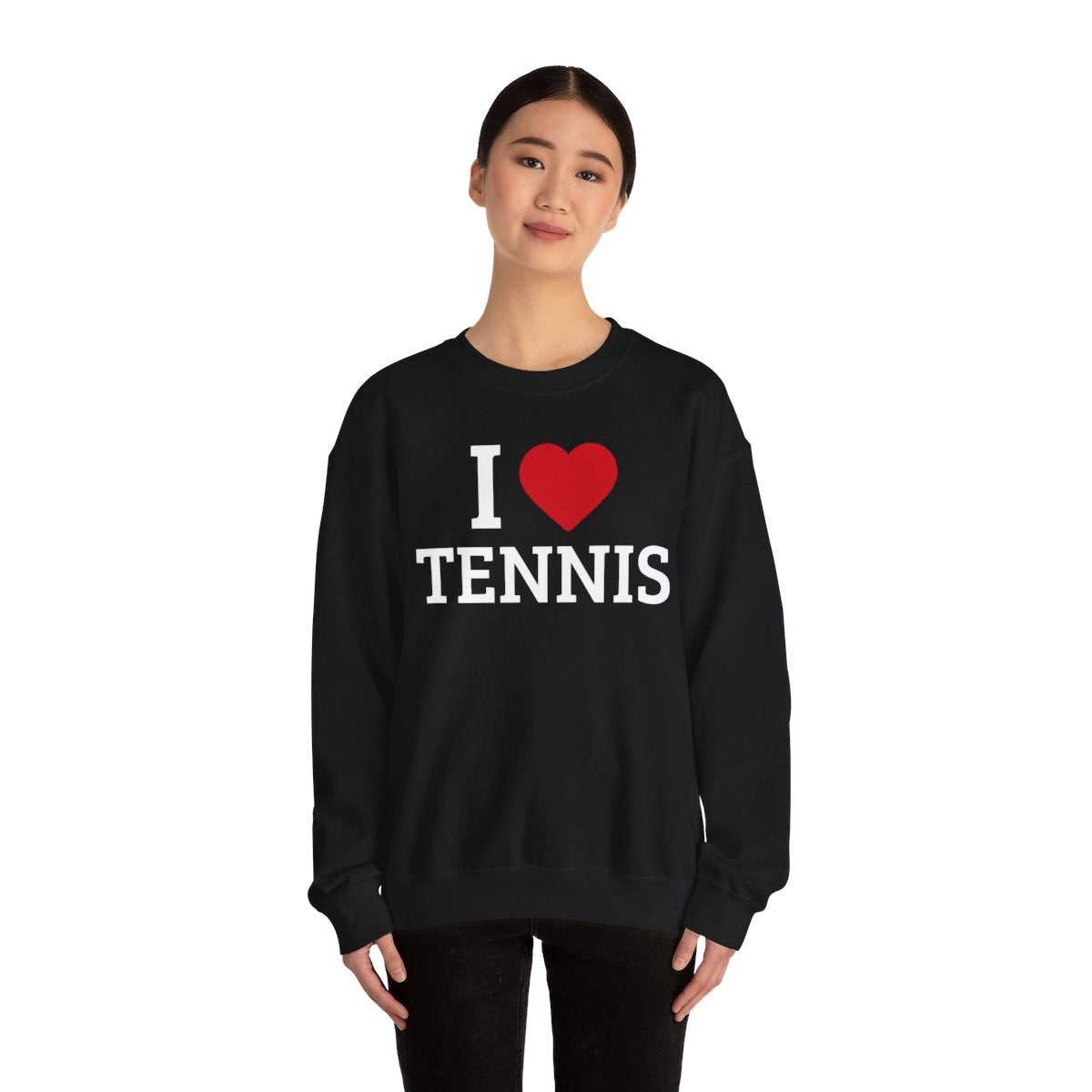 I HEART TENNIS - Tennis (Sweatshirt)