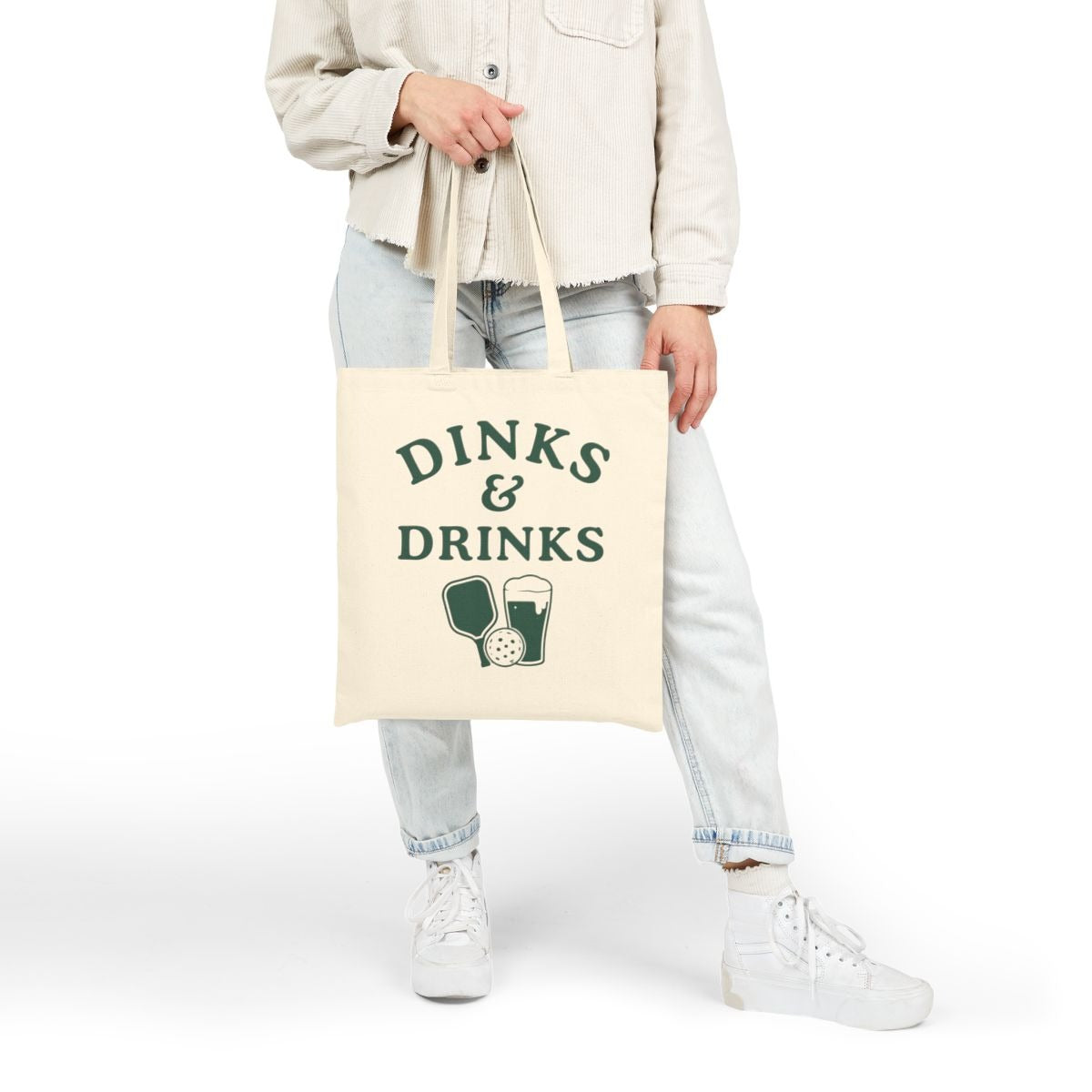 DINKS & DRINKS - Pickleball (Tote Bag)