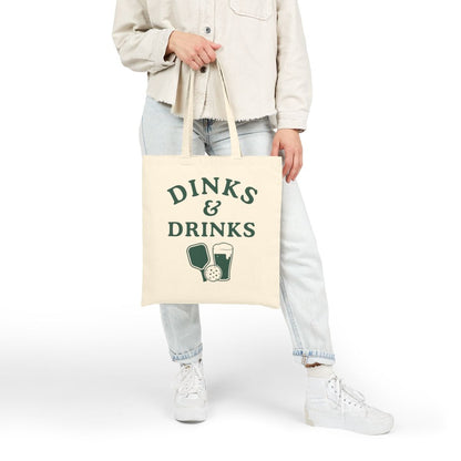DINKS & DRINKS - Pickleball (Tote Bag)