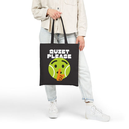QUIET PLEASE - Tennis (Tote Bag)