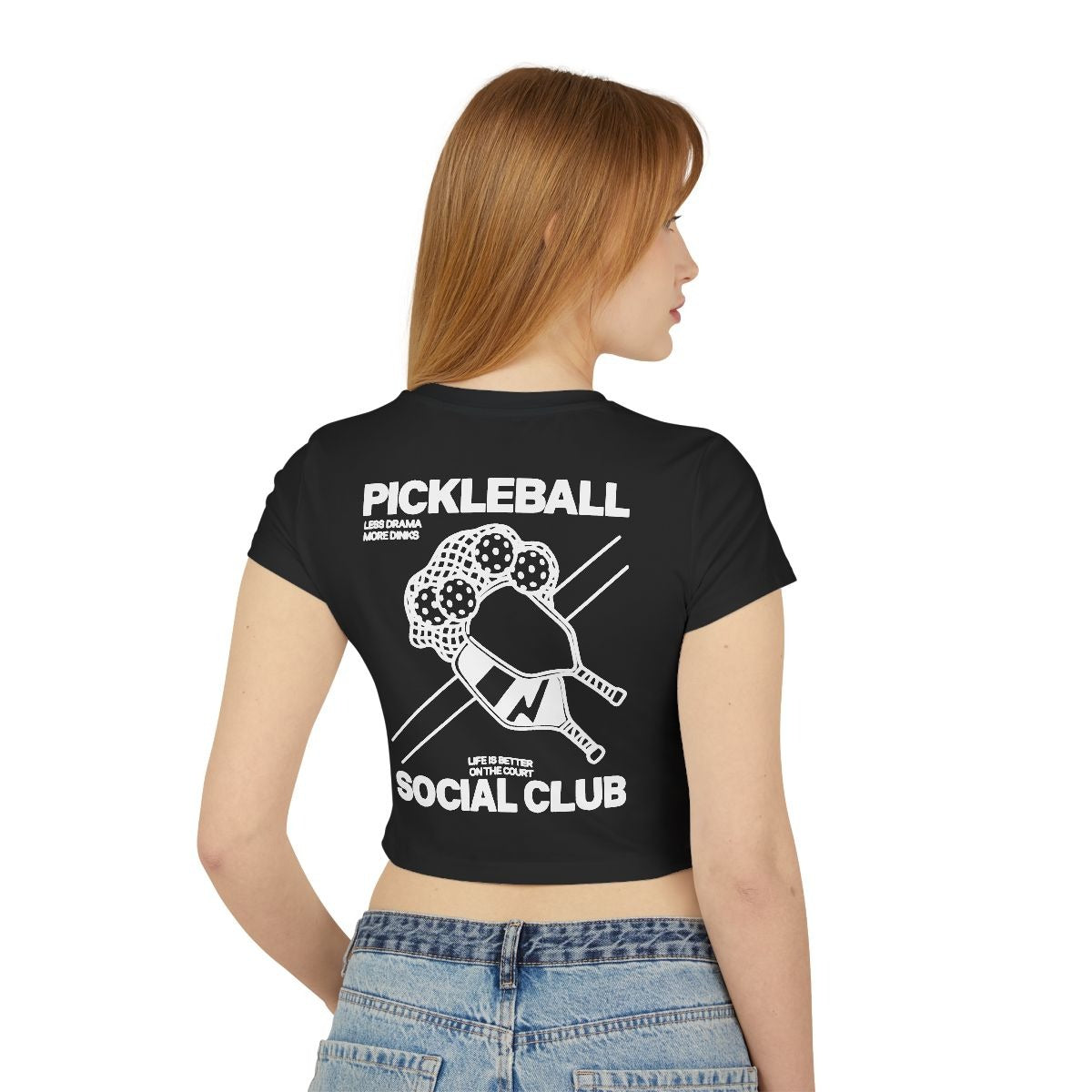 SOCIAL CLUB - Pickleball (Crop Top)