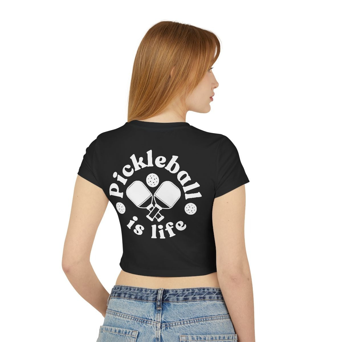 PICKLEBALL IS LIFE 2 - Pickleball (Crop Top)