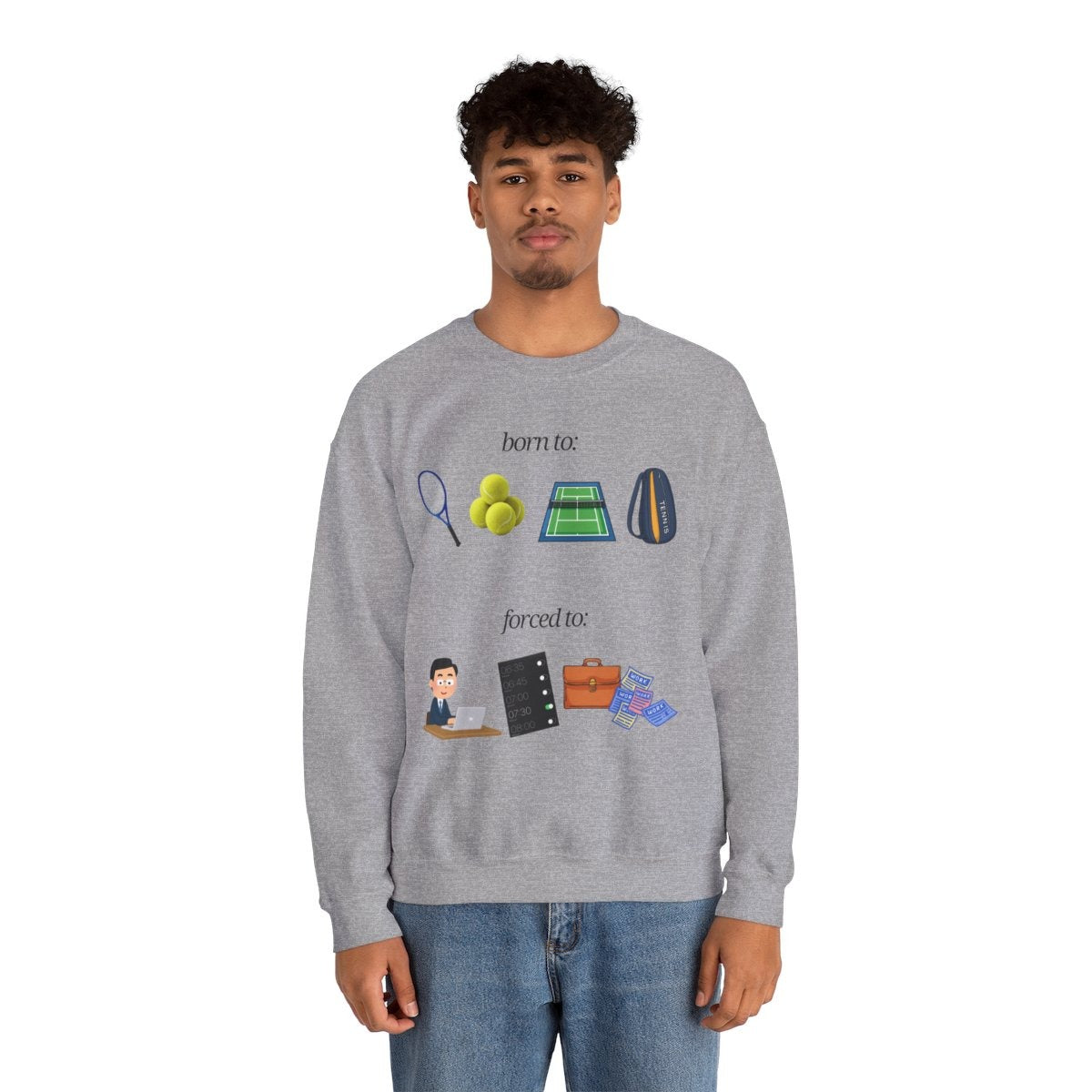 FORCED TO WORK - Tennis (Sweatshirt)