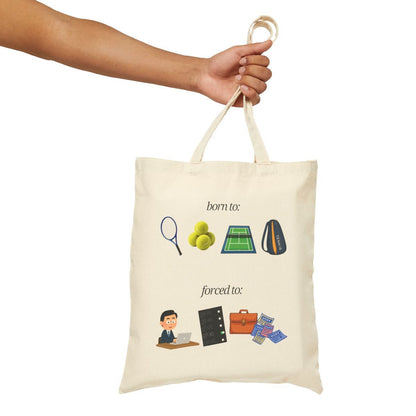 FORCED TO WORK - Tennis (Tote Bag)