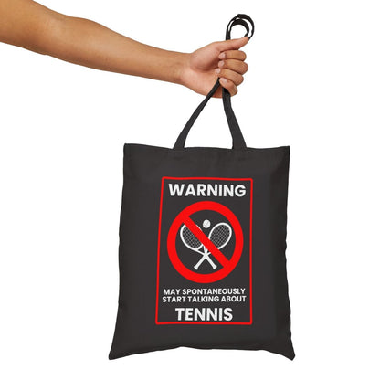 WARNING TENNIS - Tennis (Tote Bag)