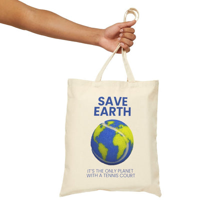 SAVE EARTH - Tennis (Tote Bag)