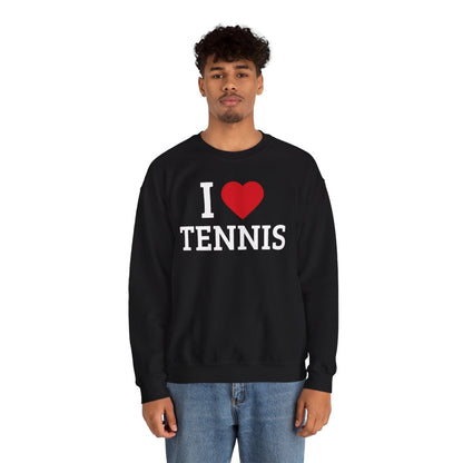 I HEART TENNIS - Tennis (Sweatshirt)