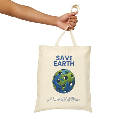 SAVE EARTH - Pickleball (Tote Bag)