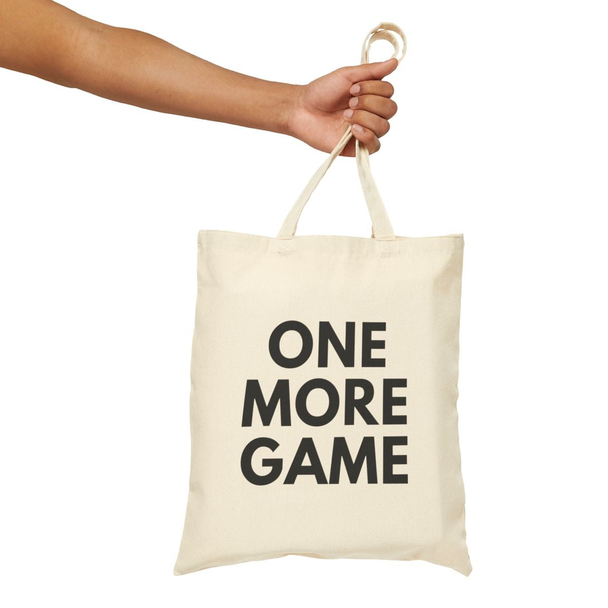 ONE MORE GAME - Tennis & Pickleball (Tote Bag)