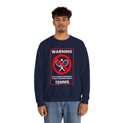 WARNING TENNIS - Tennis (Sweatshirt)