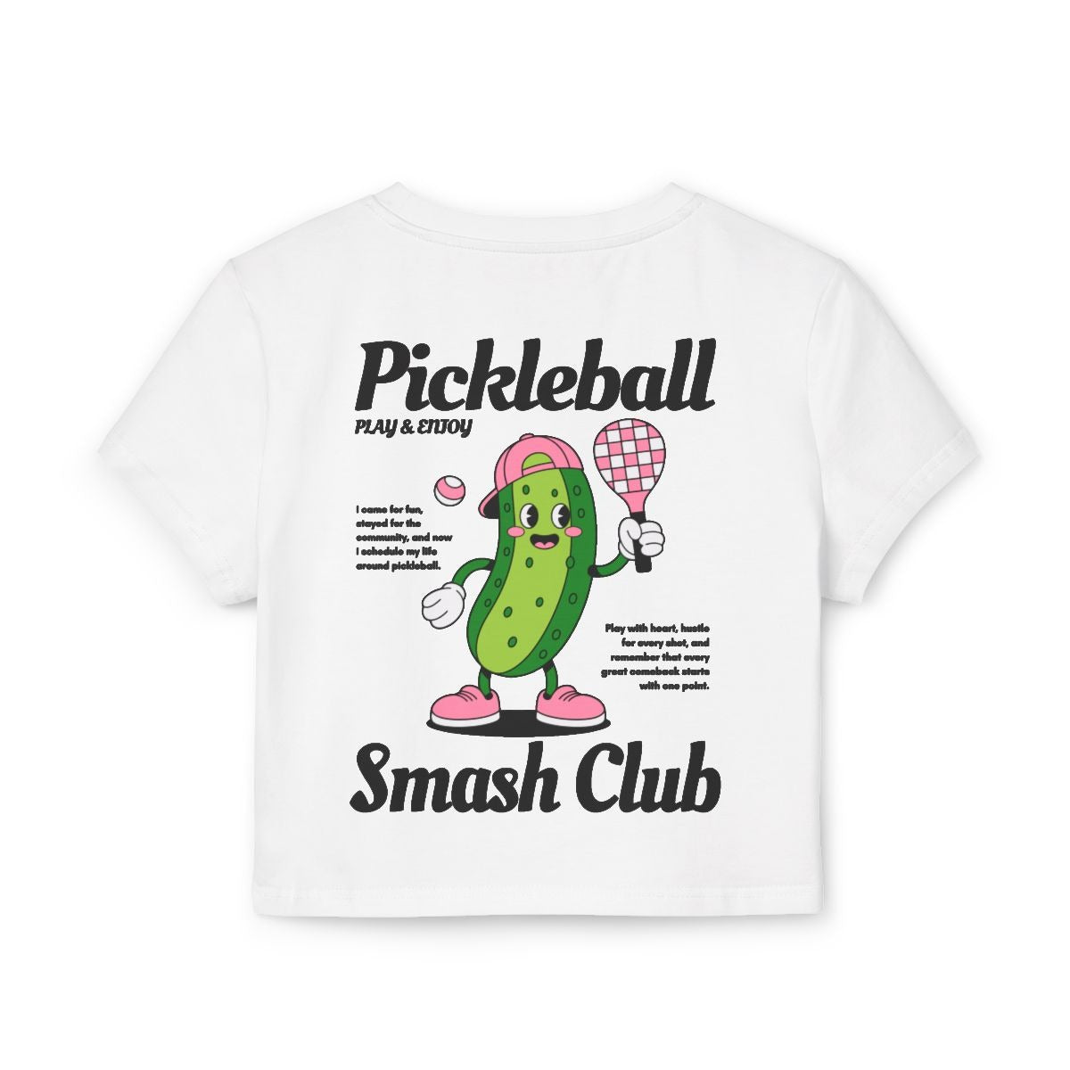SMASH CLUB - Pickleball (Crop Top)