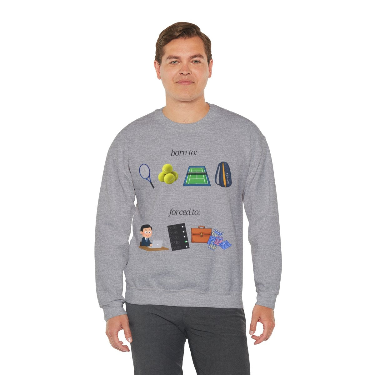 FORCED TO WORK - Tennis (Sweatshirt)