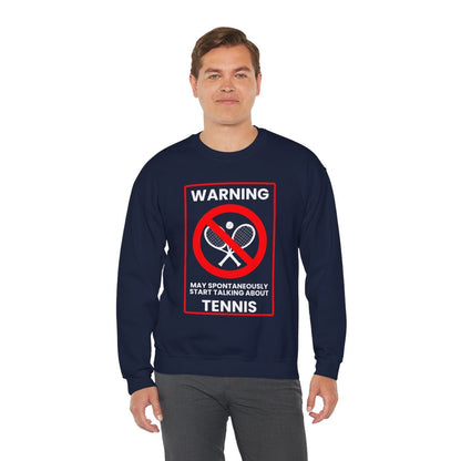 WARNING TENNIS - Tennis (Sweatshirt)