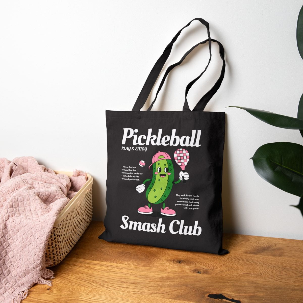 SMASH CLUB - Pickleball (Tote Bag)