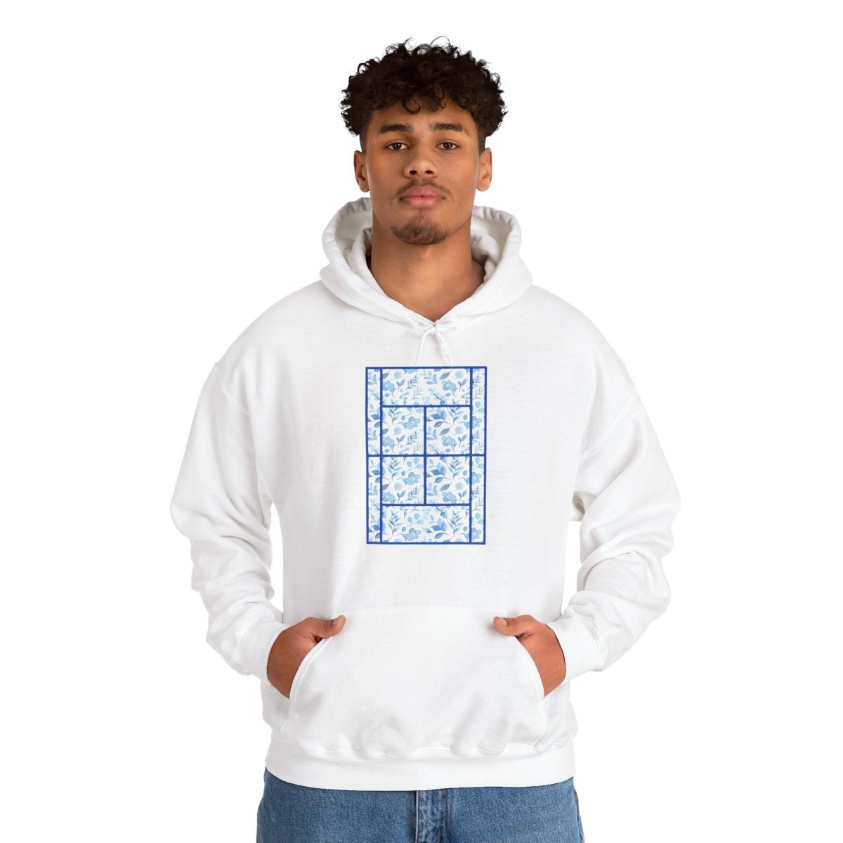 TENNIS FLORAL 2 - Tennis (Hoodie)