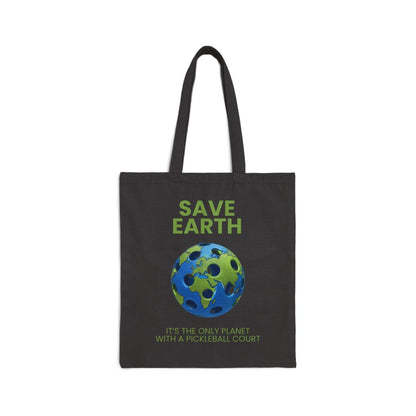 SAVE EARTH - Pickleball (Tote Bag)