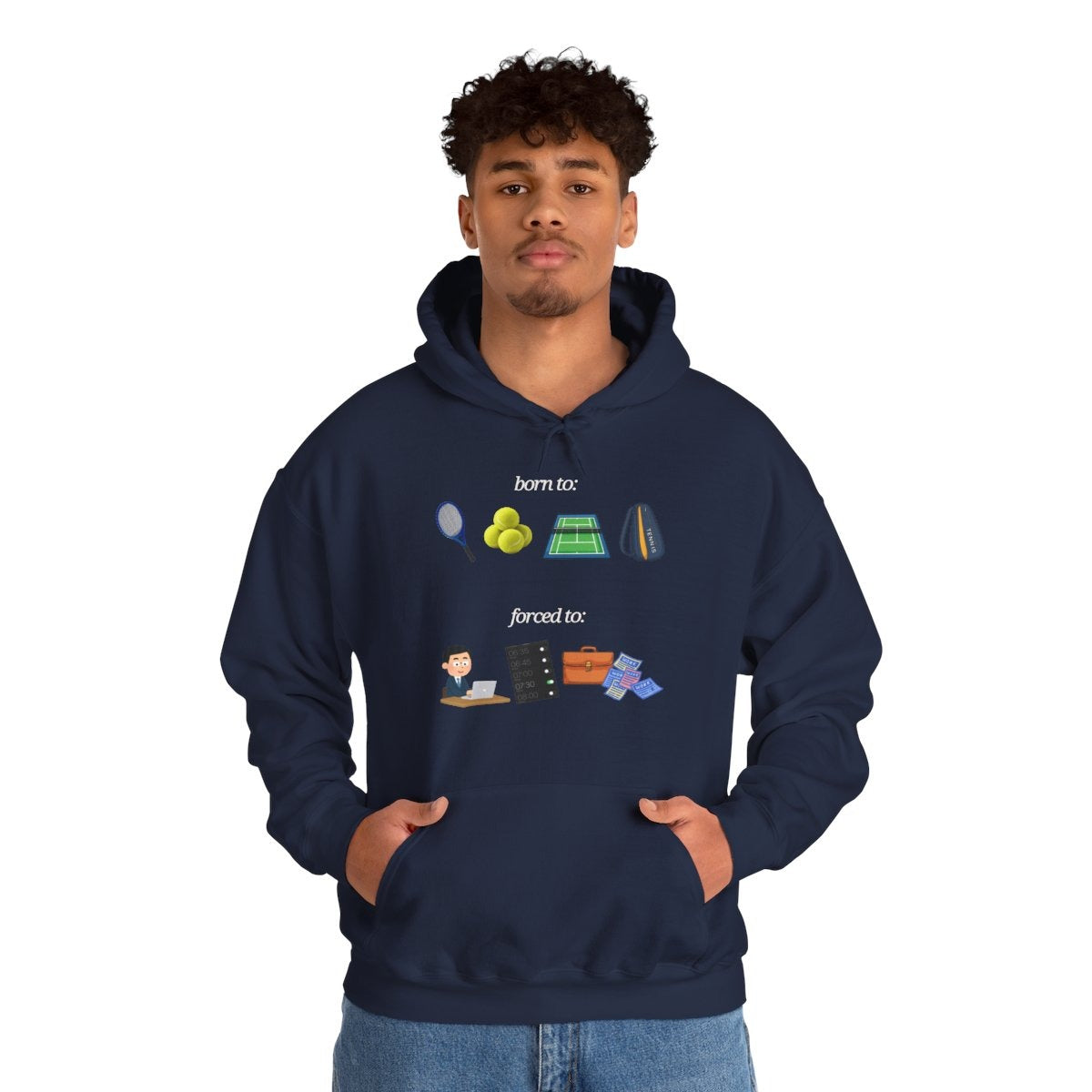 FORCED TO WORK - Tennis (Hoodie)