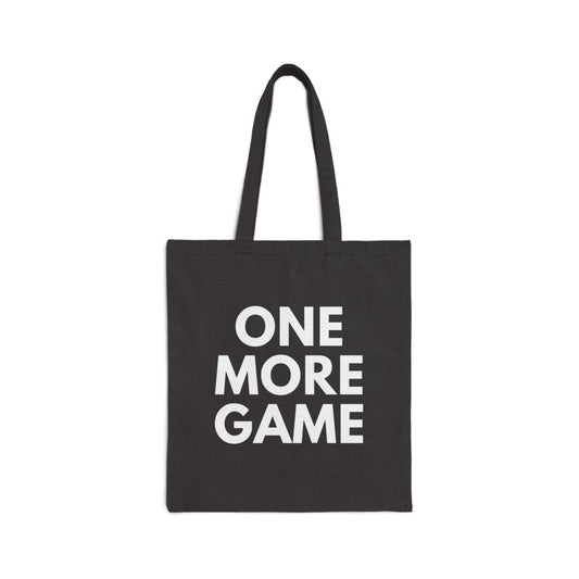 ONE MORE GAME - Tennis & Pickleball (Tote Bag)