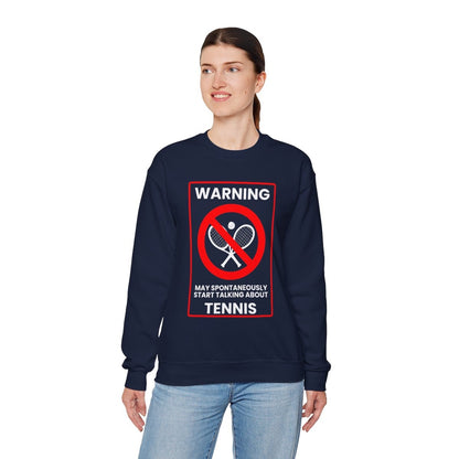 WARNING TENNIS - Tennis (Sweatshirt)