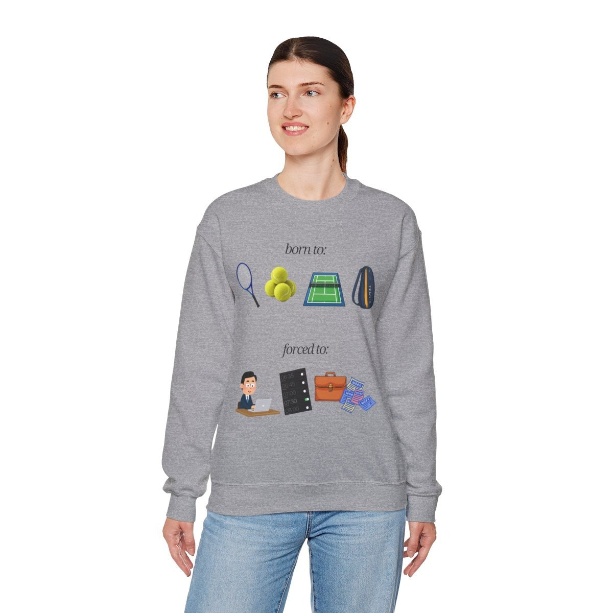 FORCED TO WORK - Tennis (Sweatshirt)