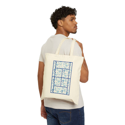 TENNIS FLORAL 2 - Tennis (Tote Bag)