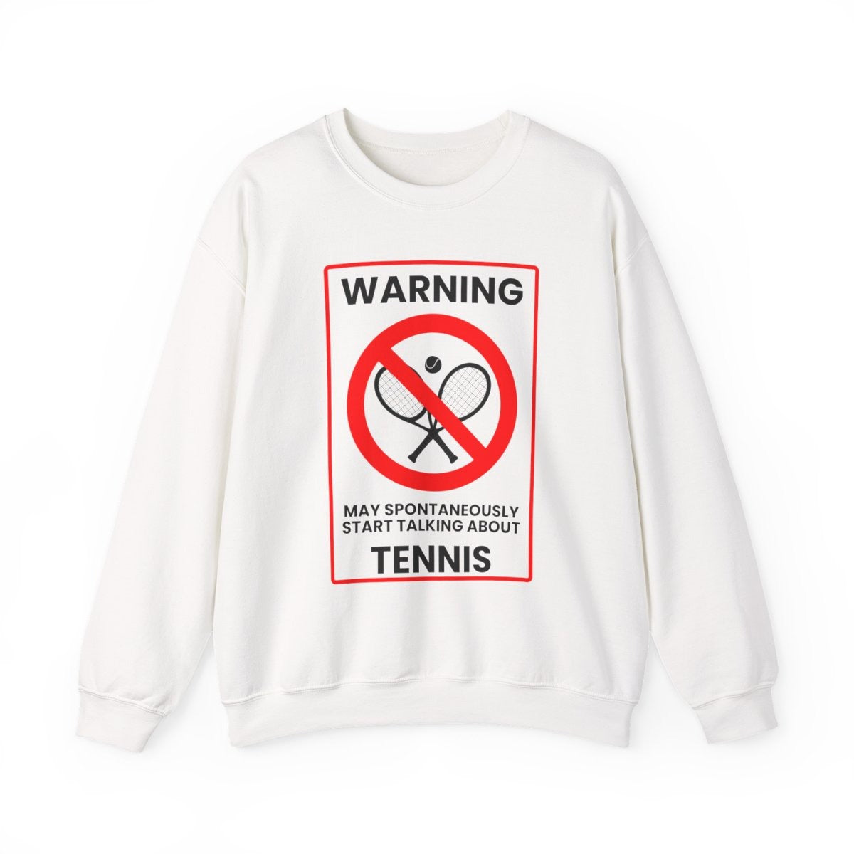WARNING TENNIS - Tennis (Sweatshirt)
