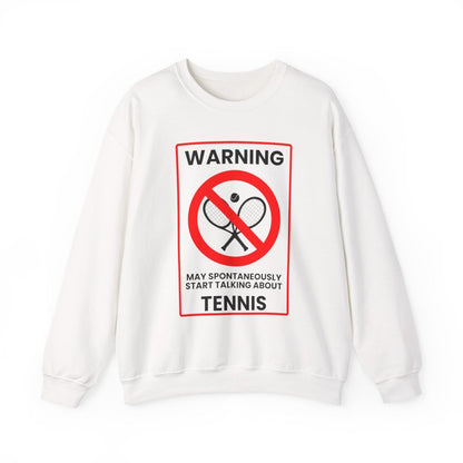 WARNING TENNIS - Tennis (Sweatshirt)