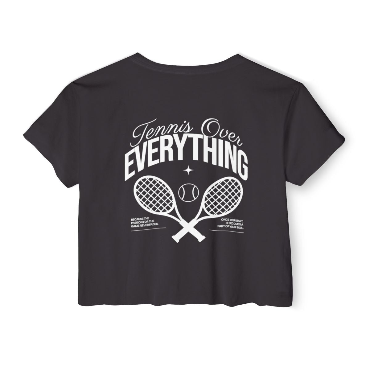 TENNIS OVER EVERYTHING - Tennis Crop Top