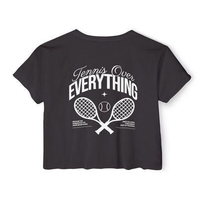 TENNIS OVER EVERYTHING - Tennis Crop Top