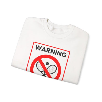 WARNING TENNIS - Tennis (Sweatshirt)