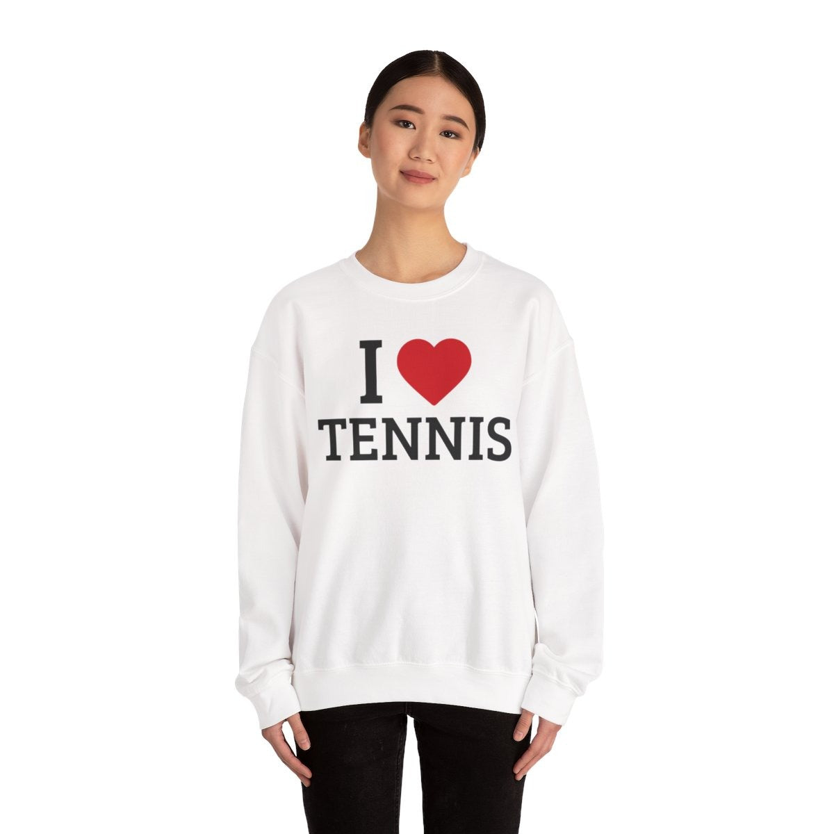 I HEART TENNIS - Tennis (Sweatshirt)