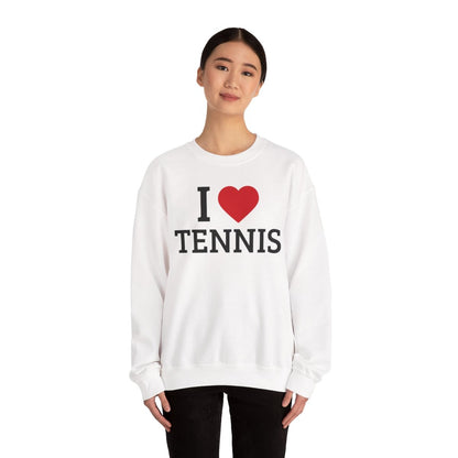I HEART TENNIS - Tennis (Sweatshirt)