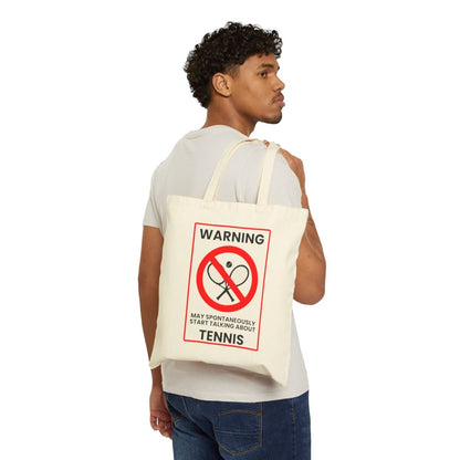 WARNING TENNIS - Tennis (Tote Bag)