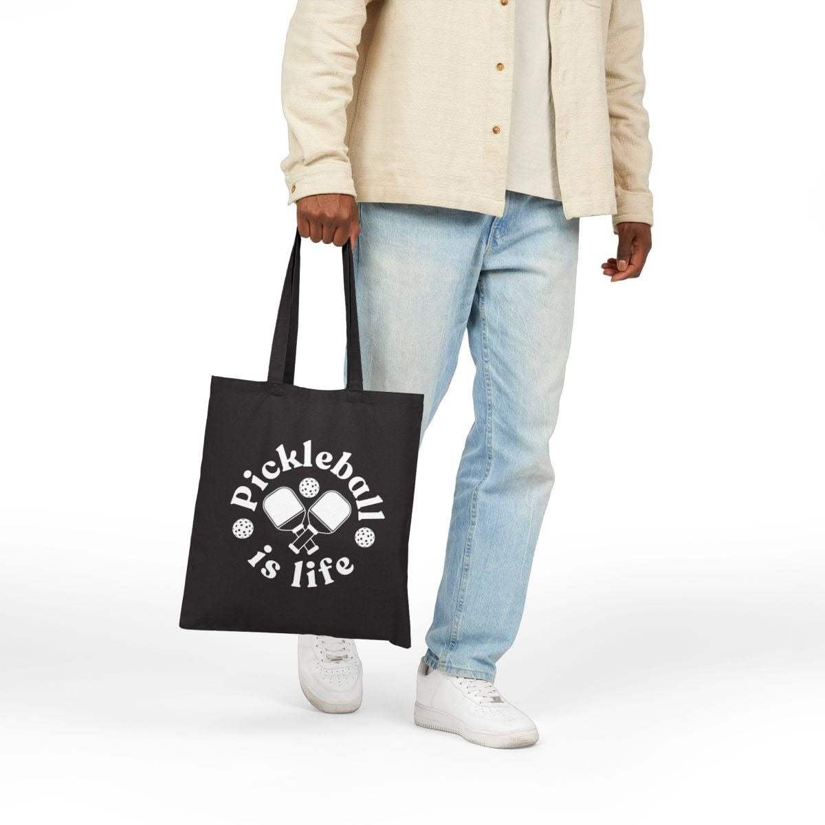 PICKLEBALL IS LIFE 2 - Pickleball (Tote Bag)