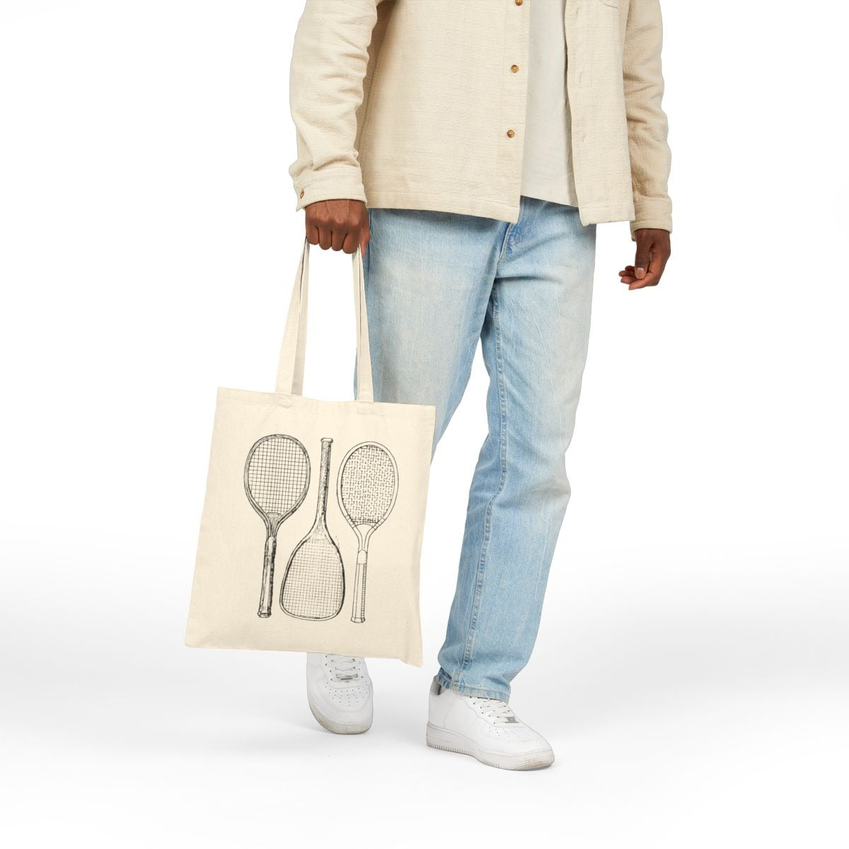 RETRO RACQUET - Tennis (Tote Bag)