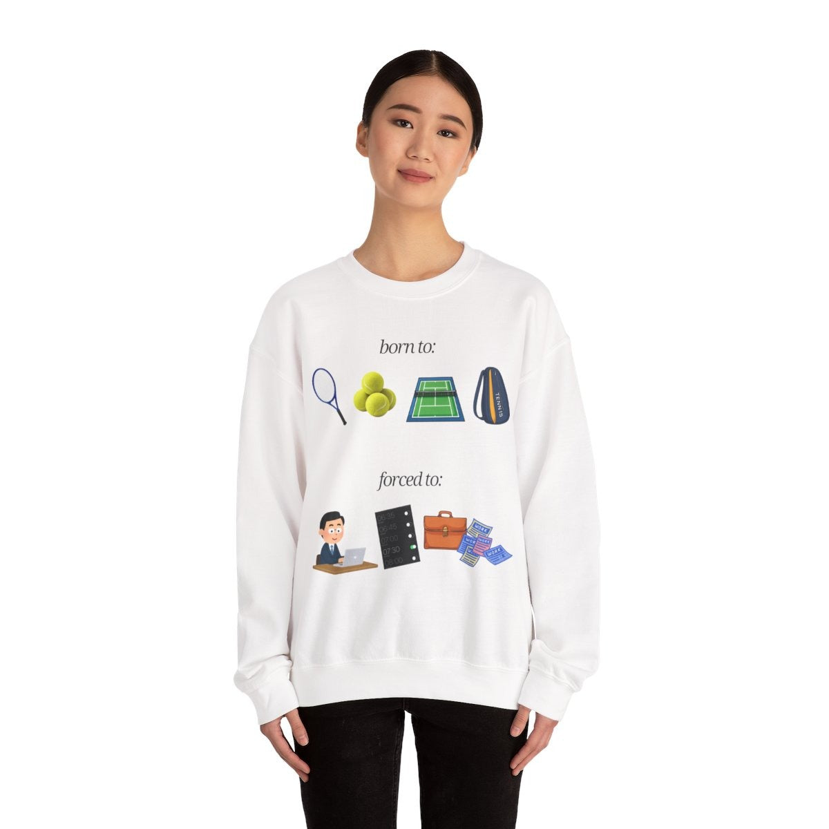 FORCED TO WORK - Tennis (Sweatshirt)