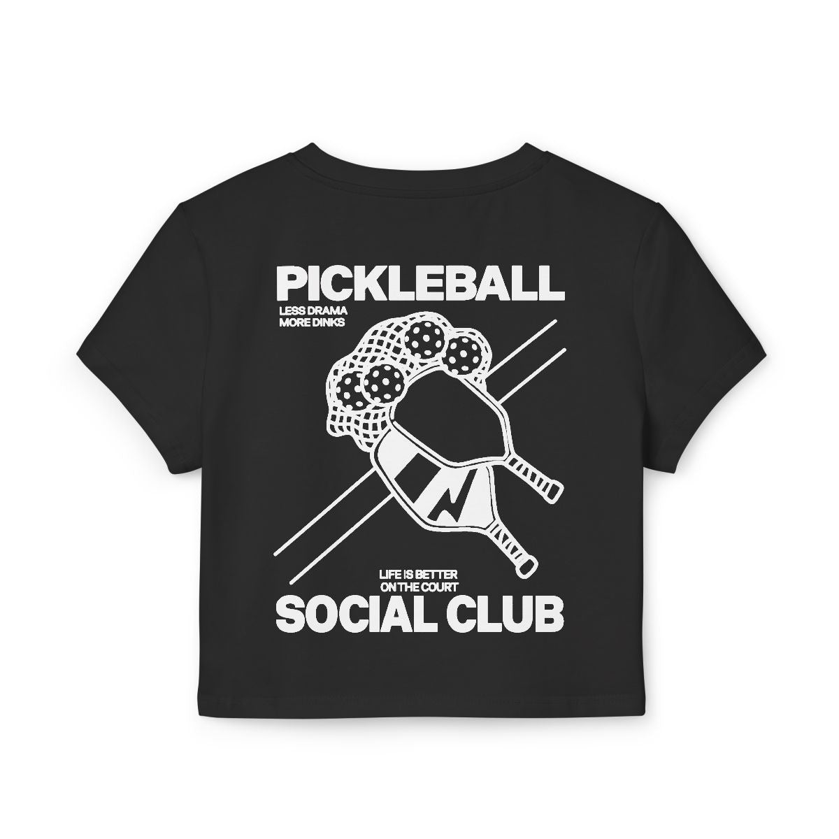 SOCIAL CLUB - Pickleball (Crop Top)