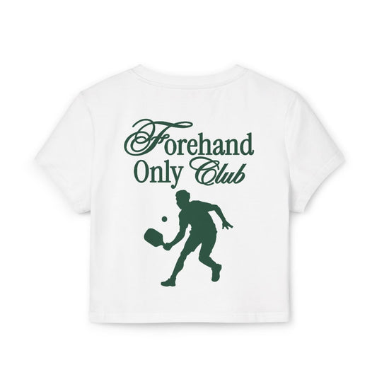 FOREHAND CLUB - Pickleball (Crop Top)