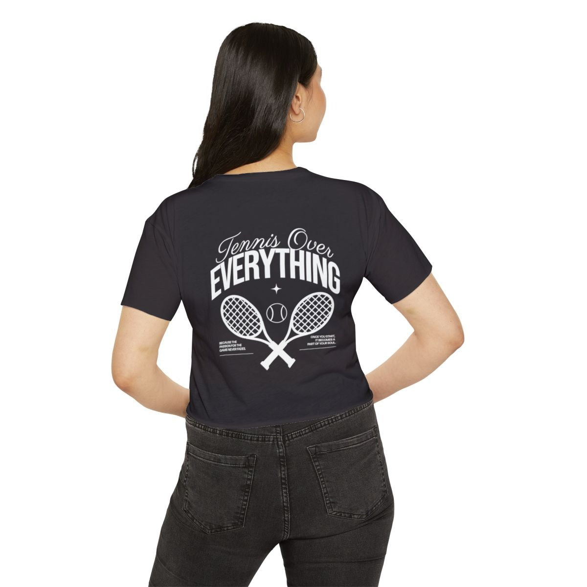 TENNIS OVER EVERYTHING - Tennis Crop Top