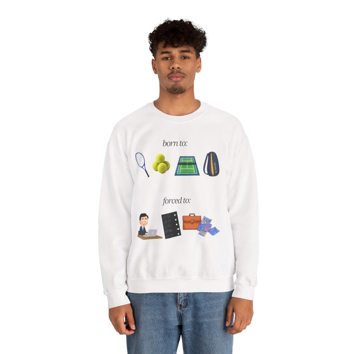 FORCED TO WORK - Tennis (Sweatshirt)