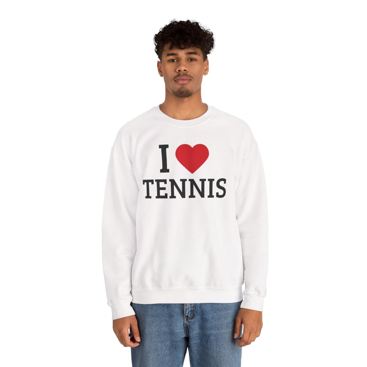 I HEART TENNIS - Tennis (Sweatshirt)