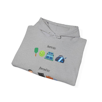 FORCED TO WORK - Pickleball (Hoodie)